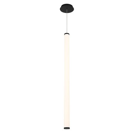 DWELED Flare 45in LED Linear Pendant 3000K in Black PD-709